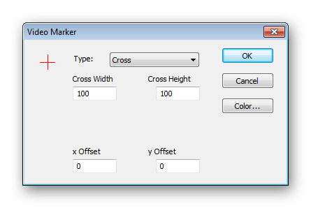 Видеомаркер в программе AmScope