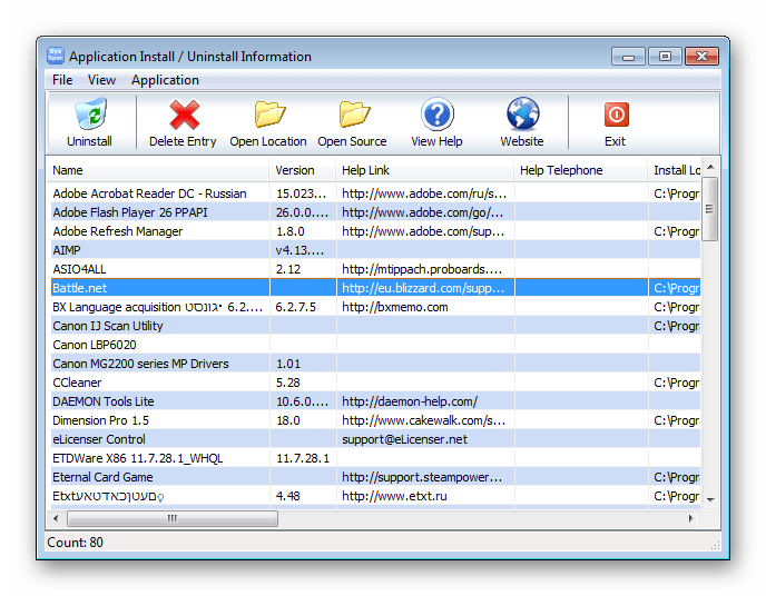 Программы System Spec