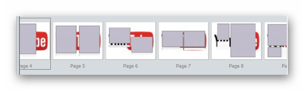 Просмотр страниц Fotobook Editor