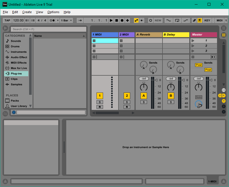 живое выступление в Ableton Live