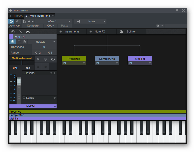 Мульти инструмент Studio One