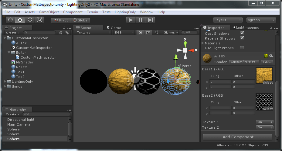 Материалы Unity3D