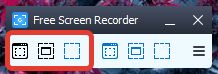 Захват изображений в Free Screen Video Recorder