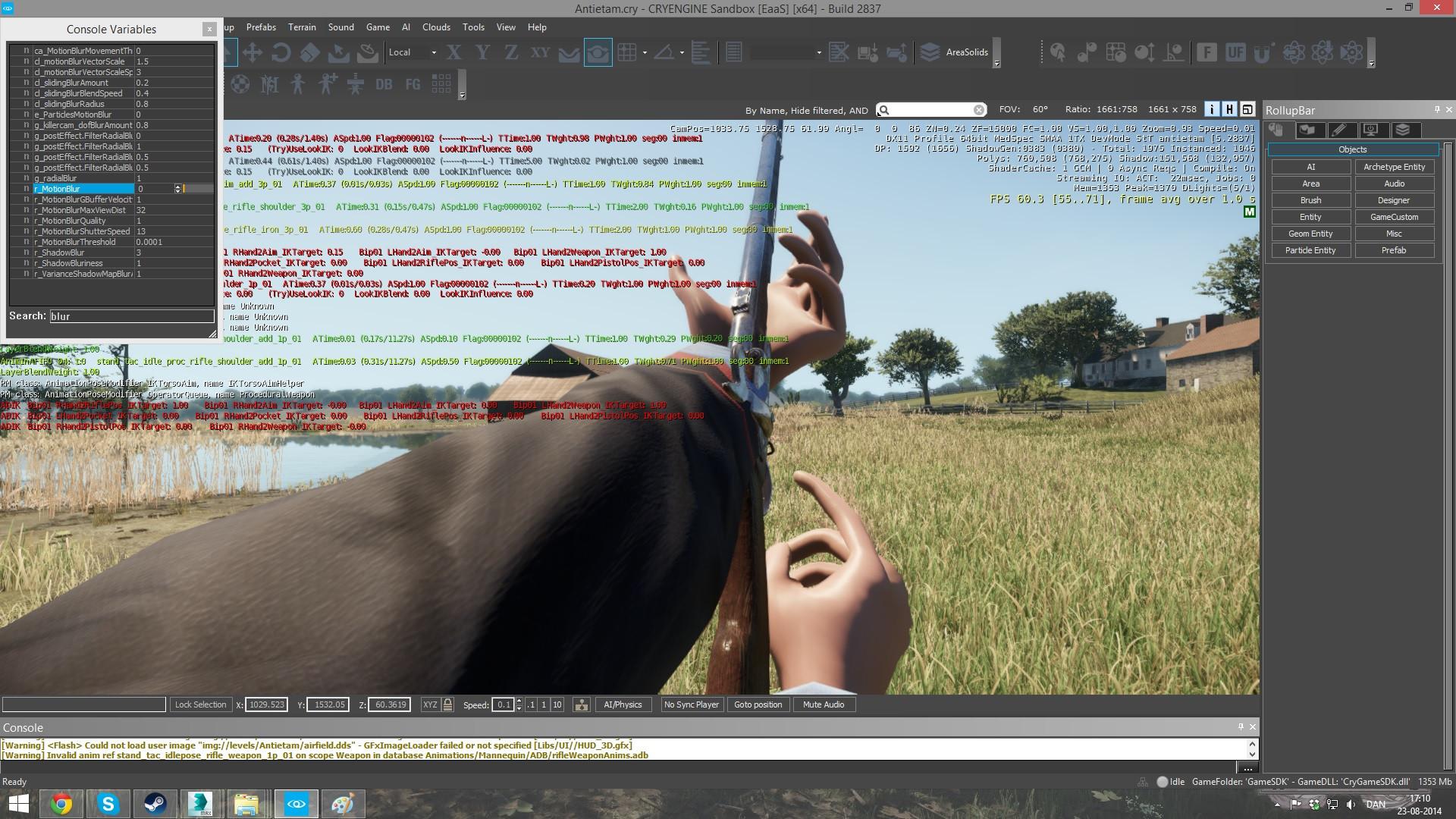 Manequen Editor CryEngine