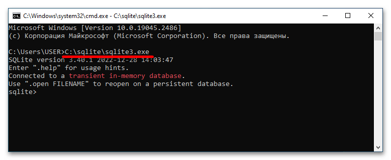 как установить sqlite на windows 10_19