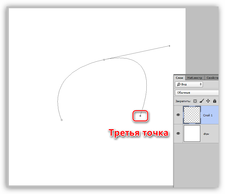 Автоматический изгиб контура в Фотошопе