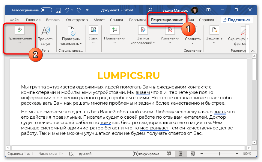 как убрать синее подчеркивание в ворде_03