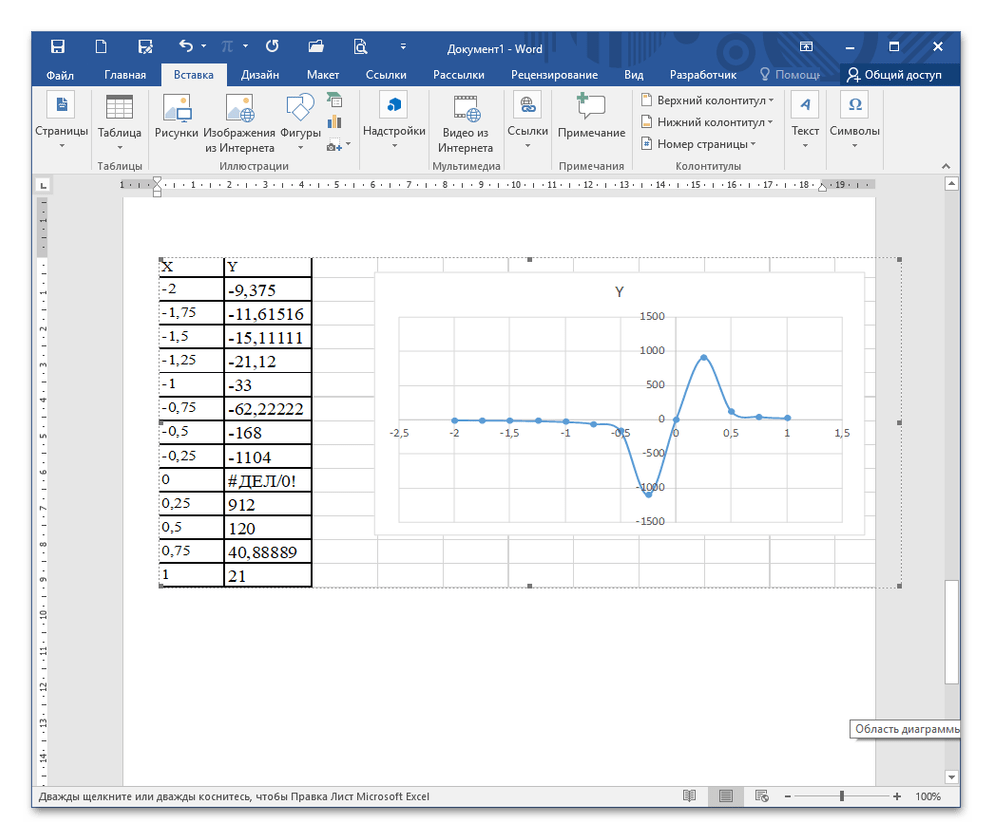 как нарисовать график в ворде_20