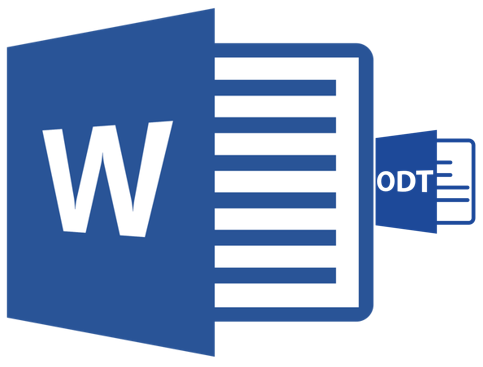 Как перевести ODT в Word