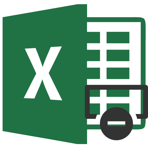 Удаление строк в Microsoft Excel