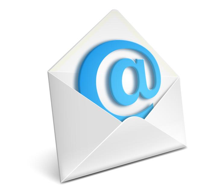 Open envelope with e-mail sign vector icon - EPS 10