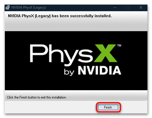 как установить physx на windows 10-06