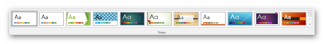Темы в PowerPoint