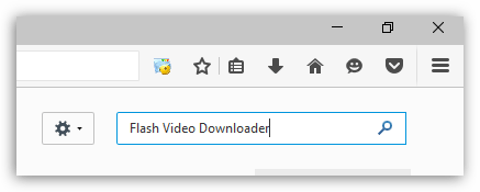 Flash Video Downloader для Firefox