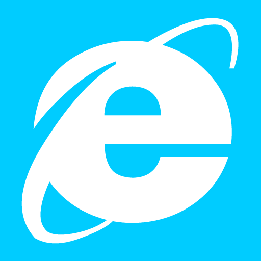 Логотип программы Internet Explorer