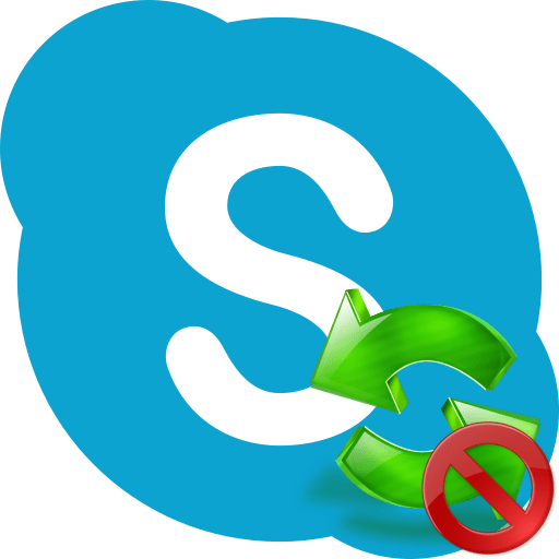 Выключение обновления в Skype