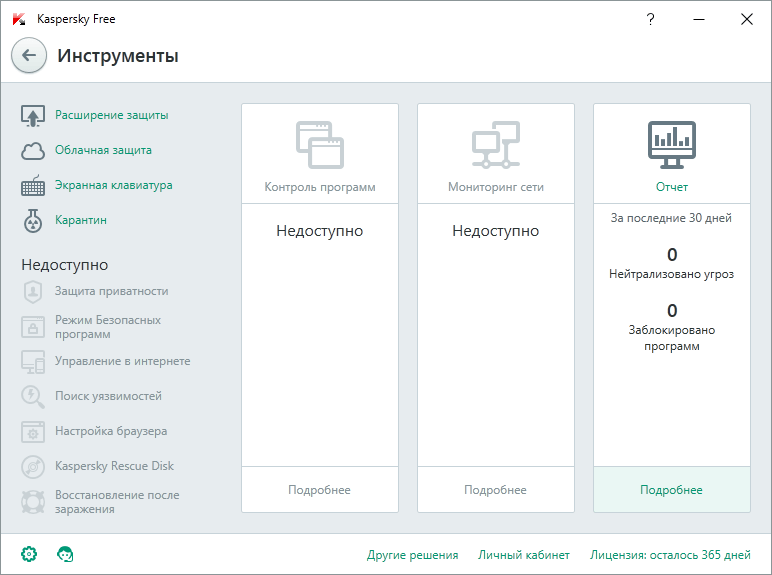 Дополнительные возможности антивируса Аваст