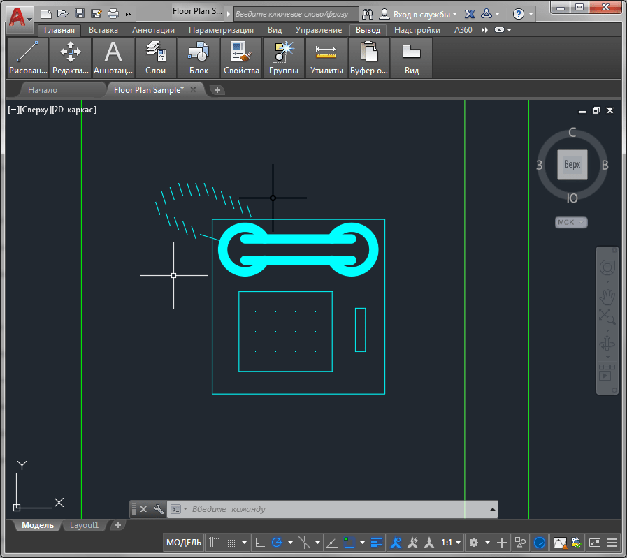 Как изменить толщину линии в  AutoCAD 11