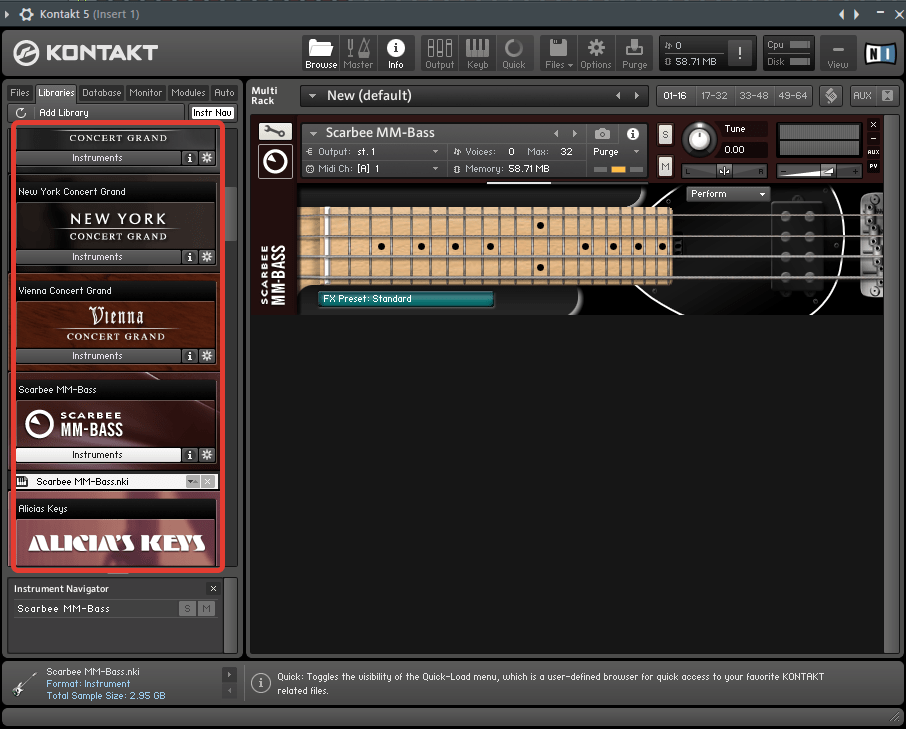 Kontakt NI в FL Studio