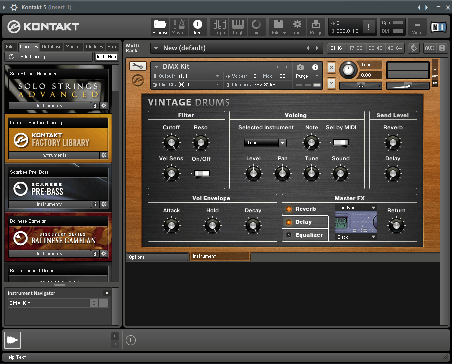 Kontakt в FL Studio