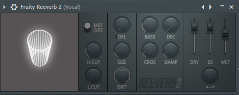 реверб вокала в FL Studio