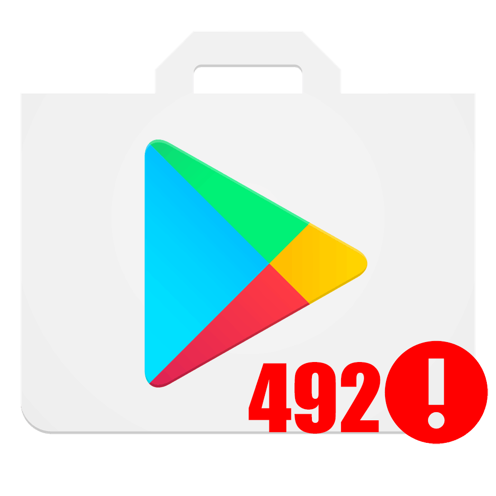 Ошибка 492 при скачивании с Google Play Market